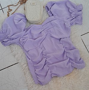 Blusa manga princesa