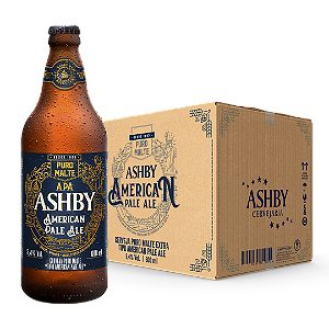 Cerveja Ashby American Pale Ale - Caixa com 12 unidades