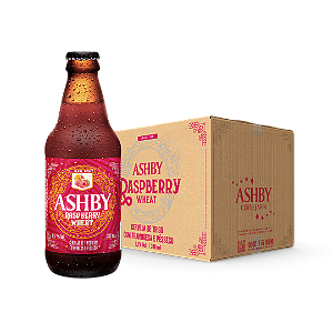 CERVEJA ASHBY RASPBERRY WHEAT - CAIXA C/ 12