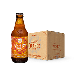 CERVEJA ASHBY ORANGE WHEAT - CAIXA C/ 12