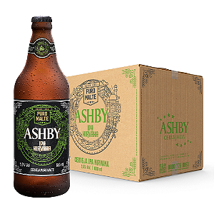 CERVEJA ASHBY IPA NIRVANA - CAIXA C/ 12