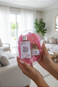 Kit Aromatizador e MIni Vela Dia das Mães