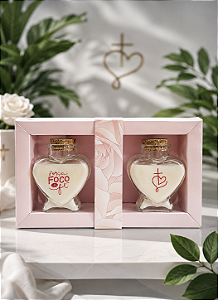 Kit Mini Velas Aromáticas - Força, foco e fé !