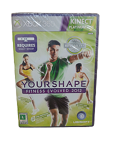 YOUR SHAPE - FITNESS EVOLVED 2012 - NOVO - XBOX 360