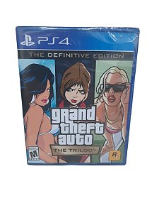 GTA THE TRILOGY DEFINITIVE EDITION - NOVO - PS4