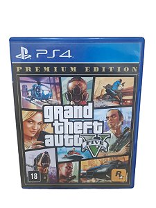GTA V PREMIUM EDITION - USADO - PS4