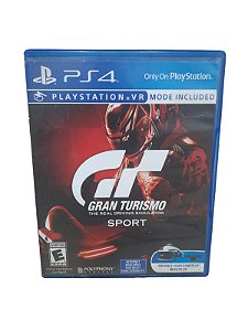 GRAN TURISMO SPORT - USADO - PS4