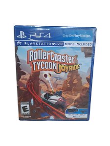 ROLLERCOASTER TYCOON JOYRIDE - NOVO - PS4