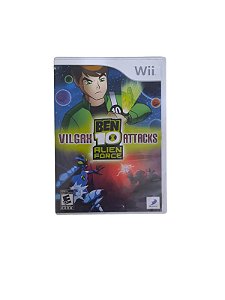 BEN 10 ALIEN FORCE - VILGAX ATTACKS - USADO - NINTENDO Wii
