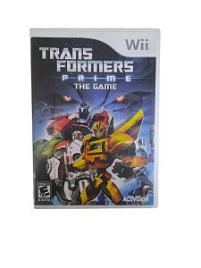 TRANSFORMERS - PRIME GAME - USADO - NINTENDO Wii