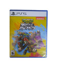 TEENAGE MUTANT NINJA TURTLES - ARCADE WRATH OF THE MUTANTS  - NOVO -  PS5