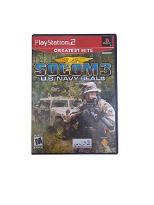 SOCOM 3 U.S. NAVY SEALS - USADO - PS2