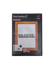 METAL GEAR SOLID 2 SUBSTANCE - JAPAN REGION - USADO - PS2