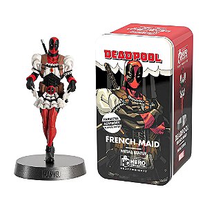 DEADPOOL - FRENCH MAID - METAL STATUE - NOVO