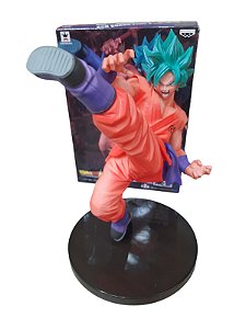 DRAGONBALL SUPER - SON GOKU SUPER SAIYAJIN GOD BLUE - NOVO - ACTION  FIGURE