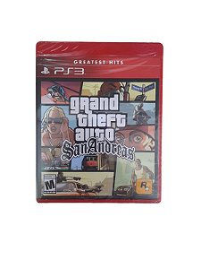 GTA SAN ANDREAS - NOVO - PS3