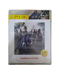RESIDENT EVIL 6 - NOVO - PS3