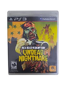 RED DEAD REDEMPTION - UNDEAD NIGHTMARE - USADO - PS3