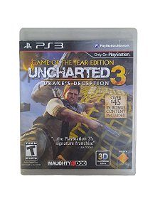UNCHARTED 3 - USADO - PS3