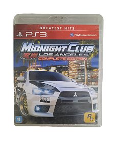 MIDNIGHT CLUB LOS ANGELES - USADO - PS3