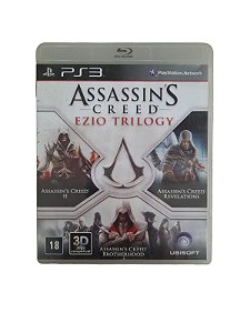 ASSASSIN´S CREED - EZIO TRILOGY - USADO - PS3