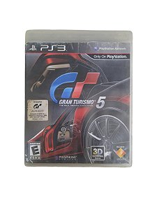 GRAN TURISMO 5 - THE REAL DRIVING SIMULATOR - USADO - PS3