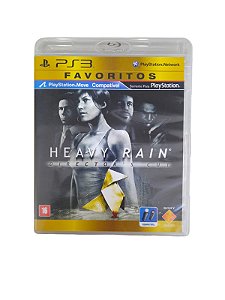 FAVORITOS - HEAVY RAIN DIRECTOR´S CUT - USADO - PS3