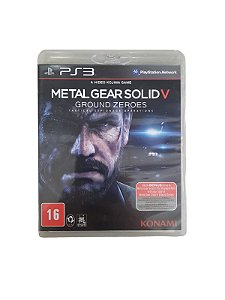 METAL GEAR SOLID V - GROUND ZEROES - USADO - PS3