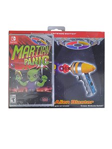 MARTIAN PANIC ALIEN BLASTER  - NOVO - SWITCH