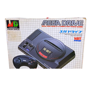 MEGA DRIVER 16-BIT MODELO JP - CAIXA ORIGINAL/ SEM MANUAL