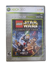 LEGO - STAR WARS THE COMPLETE SAGA - USADO - XBOX 360