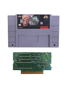 NFL QUARTERBACK CLUB - USADO - SUPER NINTENDO