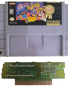TETRIS & DR.MARIO - USADO - SUPER NINTENDO