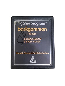BACKGAMMON - USADO - ATARI