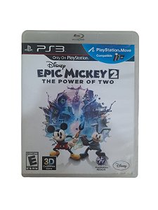 EPIC MICKEY 2 THE POWER OF TWO - USADO - PS3