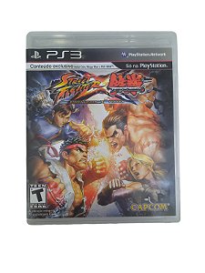 STREET FIGHTER X TEKKEN - USADO - PS3