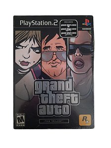 GTA  - THE TRILOGY - NOVO - PS2