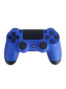 CONTROLE SONY PS4 SEM FIO DUALSHOCK WIRELESS AZUL - USADO