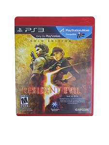 GREATEST HITS GOLD EDITION - RESIDENT EVIL 5 - USADO - PS3