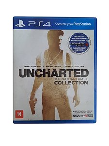 UNCHARTED COLLECTION - USADO - PS4