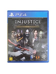 INJUSTICE GODS AMONGUS - ULTIMATE EDITION - USADO - PS4