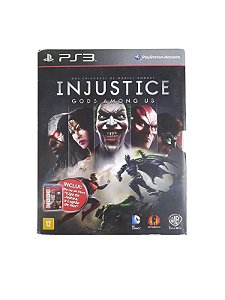 INJUSTICE GODS AMONGUS - USADO - PS3