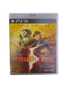 GOLD EDITION - RESIDENT EVIL 5 - USADO - PS3