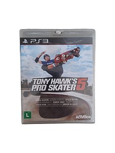 TONY HAWK´S PRO SKATER 5 - NOVO - PS3