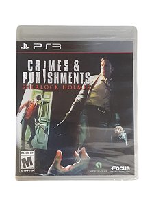 CRIMES & PUNISHMENTS - SHERLOCK HOLMES - NOVO - PS3