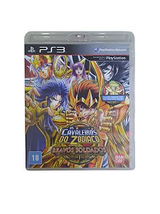 OS CAVALEIROS DO ZODÍACO: BRAVOS SOLDADOS - USADO - PS3
