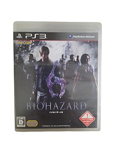 BIOHAZARD 6 - JAPAN REGION - USADO - PS3