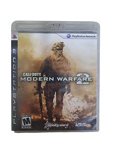 CALL OF DUTY - MODERN WARFARE 2 - DETALHE NA CAPA - USADO - PS3