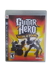 GUITAR HERO WORLD TOUR - USADO - PS3