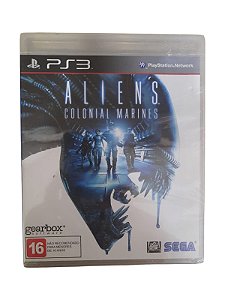 ALIENS COLONIAL MARINES - NOVO - PS3